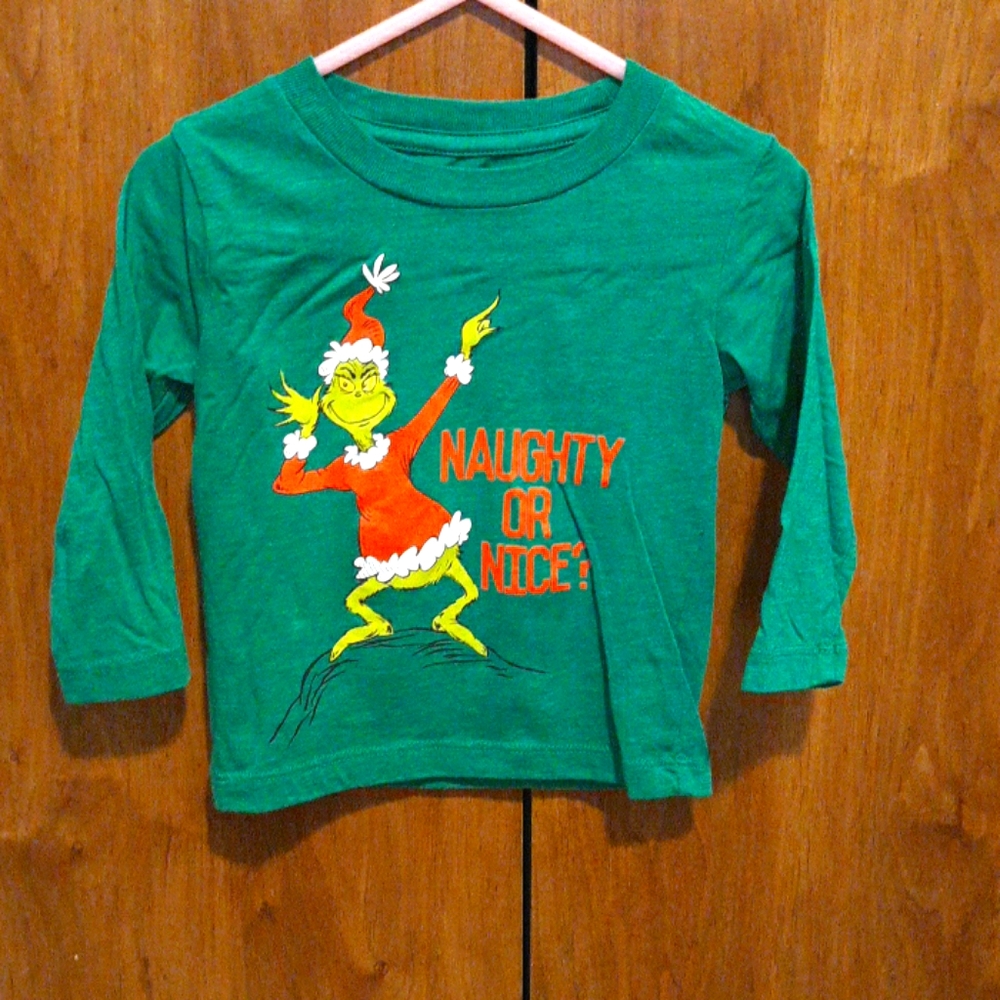 12 month Grinch Shirt